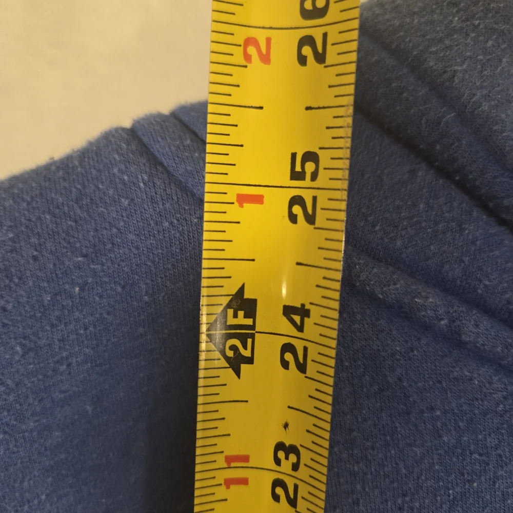 Blue hoodie with a "Big Homie Apparel" brand tag (K306) - Picture 5 of 9